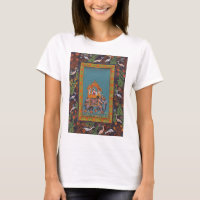 Arte de Boho Mughal Paisley do elefante de India