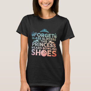 Camiseta Arte De Boliche legal Para Mulheres Meninas Crianç