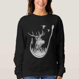 Camiseta Arte De Caça E Pesca De Veados E Patos