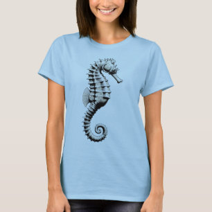 Camiseta Arte de cavalos-marinhos
