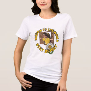 Camiseta Arte de Citação Confie no Processo