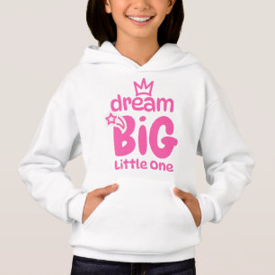 Camiseta Arte de Citação Doce Sonhe Grande Pequeno Um