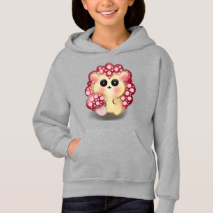 Camiseta Arte de Cogumelo Vermelho Kawaii Fofinhoouriço Fun