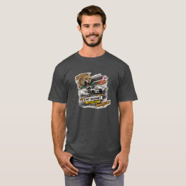 Camiseta Arte de Colagem Leopardo Urban Drift
