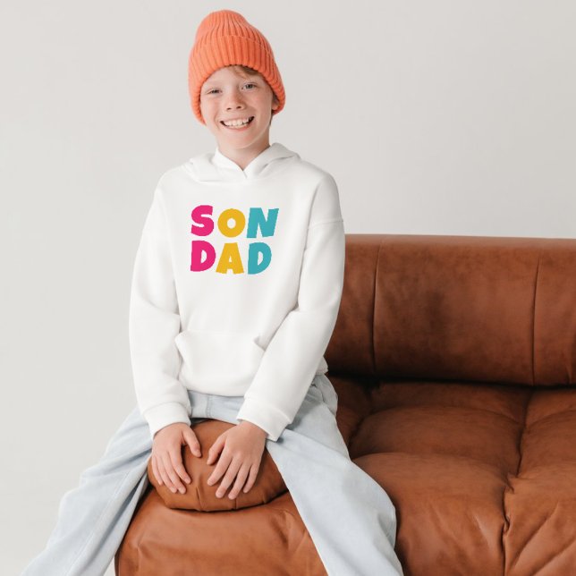 Camiseta Arte de Combo de Filho e Pai (son dad "father's day" content)