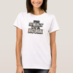 Camiseta Arte de composição de GRANDE NEGÓCIO com um toque