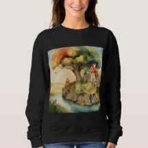 ARTE DE COR ÁGUA DE UM RIO, DE UMA GAROTA E DE UMA