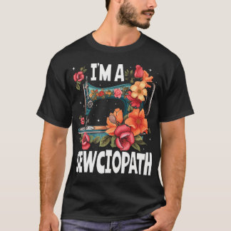 Camiseta Arte de Costura Legal Para Mulheres Avó Costureira