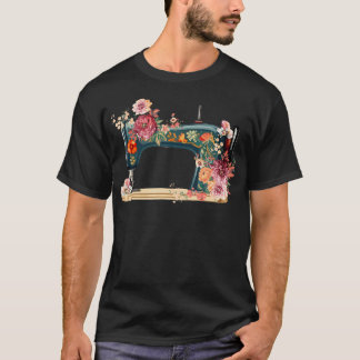 Camiseta Arte de Costura Legal Para Mulheres Menina Costure