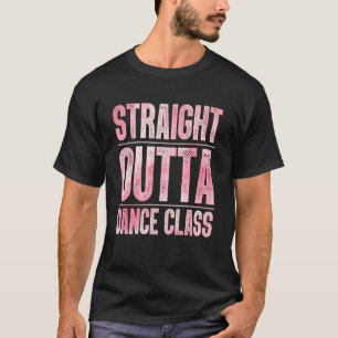 Camiseta Arte de Dança para Menina Mulher Amante de Dança R