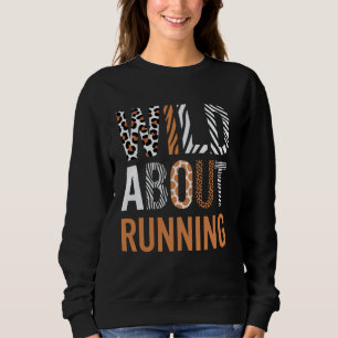 Camiseta Arte de declaração selvagem sobre corrida
