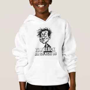 Camiseta Arte de desenho animado com citação "Graças a Deus
