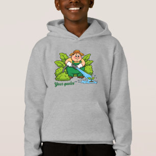 Camiseta Arte de desenho animado de agricultor de jardinage