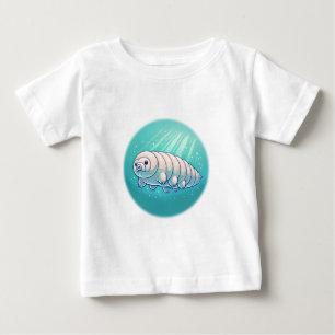 Camiseta Arte de Desenho Animado do Fofinho Tardígrado Cósm