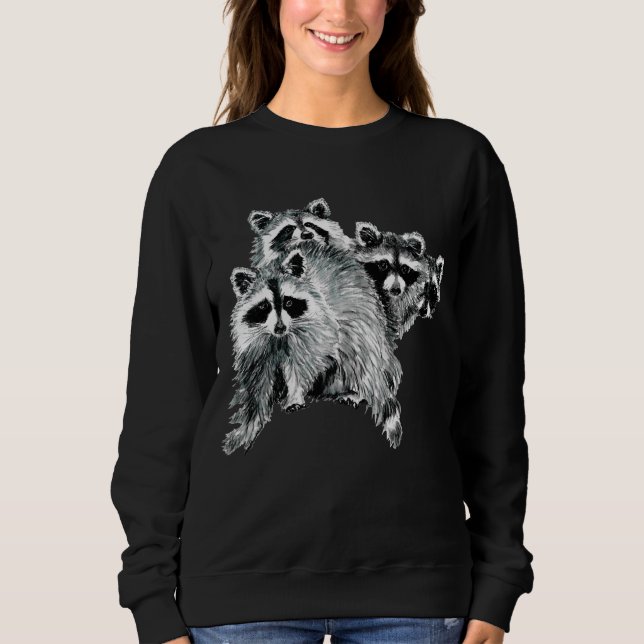 Camiseta Arte de diversão de família animal com acicóon de  (Frente)