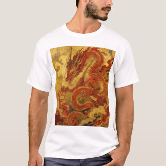 Camiseta Arte de Dragão