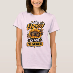 Camiseta Arte de Energia Positiva