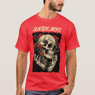 Camiseta ARTE DE FÃS DA BANDA SUICIDE BOYS família