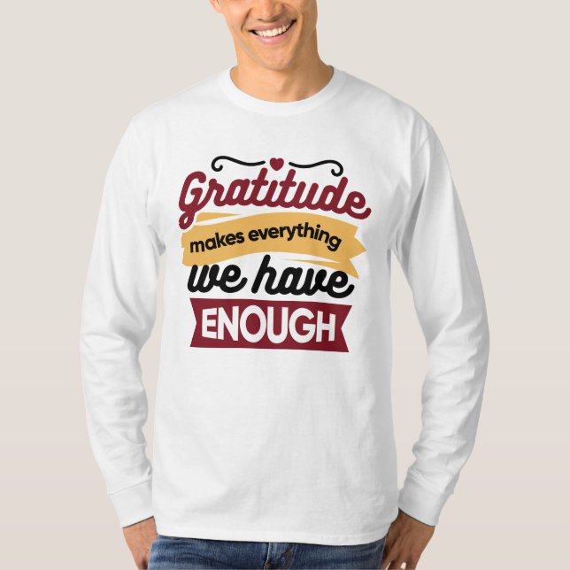 Camiseta Arte de Fé e Gratidão – Cristão Edificante  (Frente)