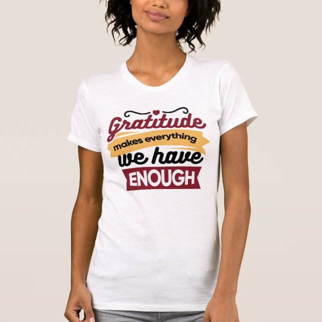 Camiseta Arte de Fé e Gratidão – Cristão Edificante  (Frente)