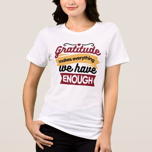 Camiseta Arte de Fé e Gratidão – Cristão Edificante  (Frente)