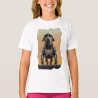 Arte de Ficção Científica | Retrato de um cão-robô