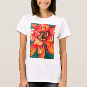 Camiseta Arte de flores do deserto de Gazania por Sacha Gro