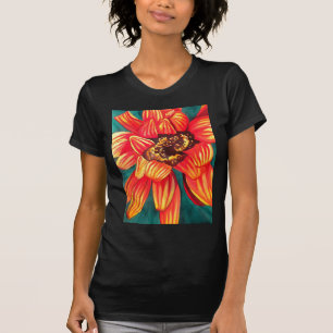 Camiseta Arte de flores do deserto de Gazania por Sacha Gro