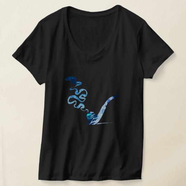 Camiseta Arte de Fumar Cachimbo 2 (Postura )