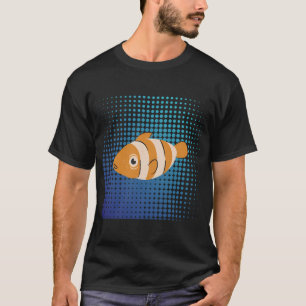 Camiseta Arte de Fundo Abstrato Meiotom Halftone de Palhaço