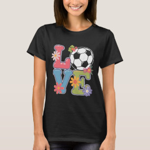 Camiseta Arte de Futebol Legal Para Mulheres Meninas Goleir