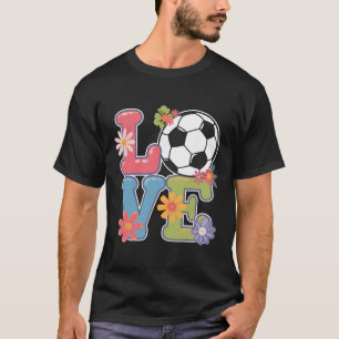 Camiseta Arte de Futebol Legal Para Mulheres Meninas Goleir