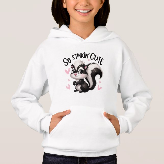 Camiseta Arte de Gambá Tão Fofinho (Frente)