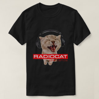 Camiseta Arte de Gato DJ Gritando Memes Fones de Ouvido Ama