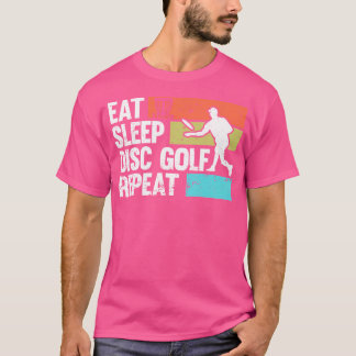 Camiseta Arte De Golfe De Disco Engraçado Para Golf Player