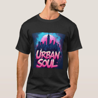Camiseta Arte de Grafite Urbano | Neon Streetwear Digital
