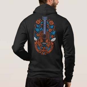 Camiseta Arte de Guitarra do País