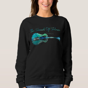 Camiseta Arte de Guitarra O Som do Silêncio Natureza Guita