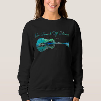 Camiseta Arte de Guitarra O Som do Silêncio  Natureza Guita