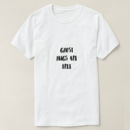 Camiseta Arte de Halloween de Caveira Minimalista BOO
