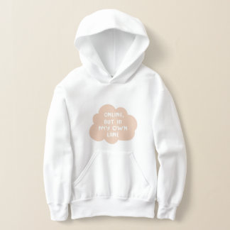 Camiseta Arte de IA de greige suave e branco nuvem 