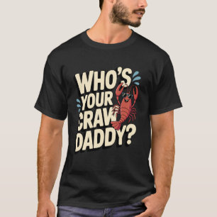 Camiseta Arte de Lagostim para Homens Mulheres Crianças Coz