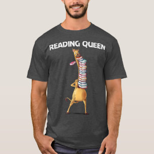 Camiseta Arte De Leitura legal Para Mulheres Mamãe Craques