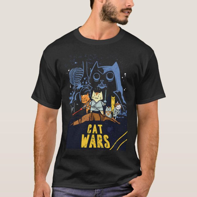 Camiseta Arte de linhas de unicórnio. (Frente)