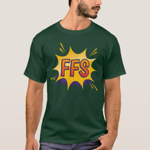 Camiseta Arte de livro de quadrinhos retrô de arte pop de p