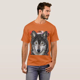 Camiseta Arte de Lobo