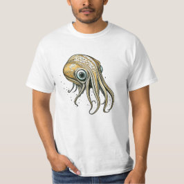 Camiseta Arte de Lula Engraçada em Linha