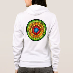 Camiseta Arte de Mandala Abstrato Pontilhado Design-65904