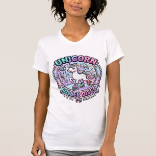Camiseta Arte de Marketplace Pronta para POD Unicórnio Roda