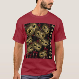 CAMISETA ARTE DE MÁSCARAS